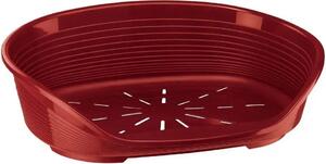 SIESTA DLX 10 letto per cani in plastica bordeaux 93,5x68x28,5cm FP