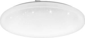 Lampada da soffitto a LED Frania-S Ø 43 cm effetto cristallo bianco Eglo 97879