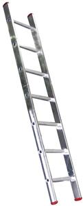 Scala da appoggio salita in alluminio anodizzato Step Up - 12 gradini - 3.25 mt