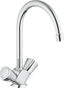 Miscelatore per lavello cromato Grohe 31067001