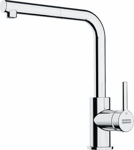 Rubinetto miscelatore cromato con doccetta estraibile. Franke 388534