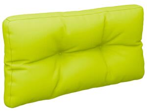 Cuscino per Pallet Verde Brillante 70x40x12 cm in Tessuto