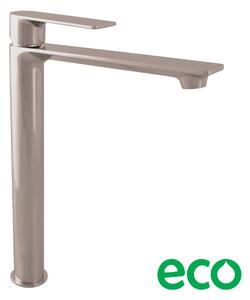 NIL - Miscelatore per lavabo alto senza scarico, Grigio metallizzato - lucido NL130.0MGL, RAV Slezák
