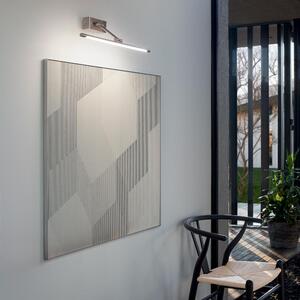 Lampada a Parete GAP460N Gealuce in Metallo Nickel Satinato, LED 12W, 591lm, 4000K, Luce Indiretta, Ideale per Illuminazione Interni - Gealuce