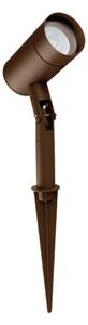 Picchetto classico sovil lama 169 36 gu10 led ip54 orientabile alluminio - Sovil Illuminazione