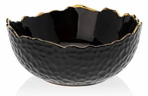 Ciotola in ceramica TIGELLA 20 cm nero/oro