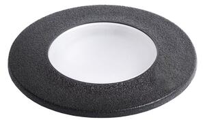 Faretto incasso tondo calpestabile top light capri small ca td9 ne gu10 led cct ip67 230v nero resina - Top Light