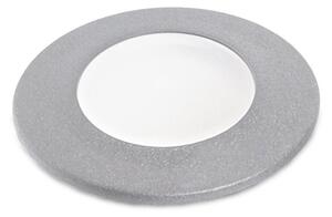 Faretto incasso tondo calpestabile top light capri small ca td9 gr gu10 led cct ip67 230v grigio resina - Top Light