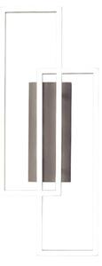 Applique moderno gea luce dyana a fdyat1 led titanio alluminio silicone - Gea Luce
