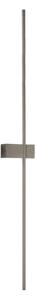 Applique moderno gea luce cynara ag fcyat2 led titanio alluminio silicone - Gea Luce