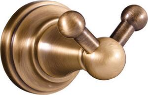 RAV Slezák Appendiabiti doppio MKA0102SM Moravia Retro, colore ottone anticato