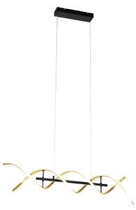 Lampada a sospensione LED SEQUENCE oro Trio 341810208