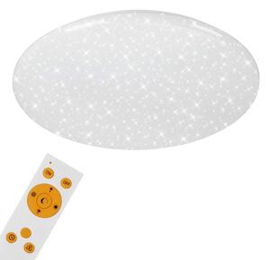 Lampada da soffitto a LED dimmerabile con telecomando decorazione stellata CCT 50W metallo Briloner