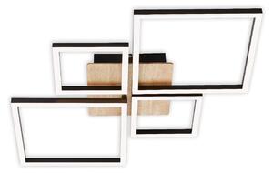 Lampada da soffitto a LED Dimmerabile orientabile 44 W nero metallo-plastica Briloner