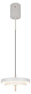 Lampada a sospensione LED, regolabile in altezza, dimmerabile, CCT, grigio, P 40 cm