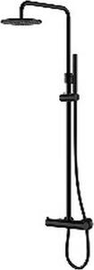 Set doccia Steinberg completo con miscelatore termostatico, nero opaco, 1 pz