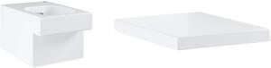Set vaso WC Grohe Cube Ceramic 3924500H, copriwater Grohe Cube Ceramic 39488000