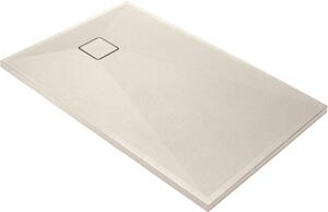 Deante Correo piatto doccia rettangolare 100x80 cm beige KQR_546B
