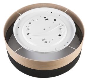 Plafoniera SIRJA WOOD 2xE27/15W/230V diametro 45 cm nero/quercia