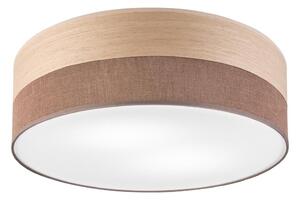 Plafoniera SIRJA WOOD 2xE27/15W/230V diametro 45 cm marrone/quercia