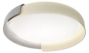 Plafoniera kdln, Dala, dimmerabile, Beige, Soggiorno, Metallo, Design