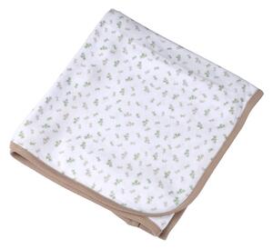Coperta per bambini bianca in cotone 75x75 cm Koala – Bébé Douceur