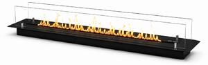 Divina Fire Bruciatore a Incasso per Camino a Bioetanolo Biocamino colore Nero da L 120 - DF1200VBLACK