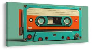 Quadro su tela – Cassette vintage