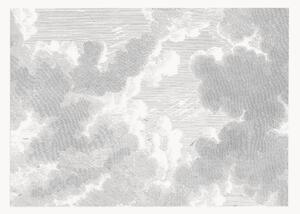 Carta da parati in tessuto non tessuto Engraved Clouds
