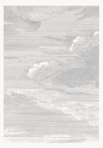 Carta da parati in tessuto non tessuto Engraved Clouds