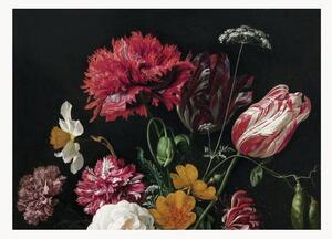 Carta da parati in tessuto non tessuto Golden Age Flowers II