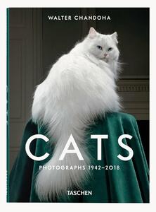 Libro illustrato Cats. Photographs 1942–2018