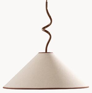 Lampada a sospensione in lino Juliet