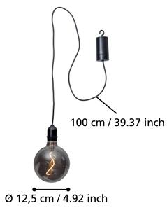 Eglo 900209 - Lampada LED a sospensione da esterno VIGNANELLO LED/0,06W/6V IP44 grigio