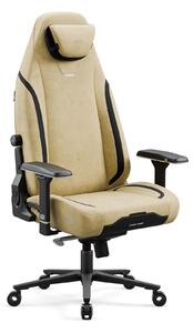 Sedia da gioco Diablo X.Eye Prime con funzione di raffreddamento Sedia da ufficio Sedia da scrivania, carico massimo 140 kg, dimensioni normali, colore Broken Gold
