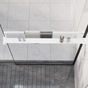 Mensola da bagno sopra il WC Malaga, con ripiano 160 CM L X 63,1 CM P X  25,1 CM L X 25,1 CM P / Bianco / Dune