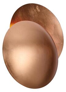 Lampada da parete moderna rame 34,5 cm 2 luci - Sunrise
