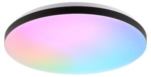 Brilliant G80964/76 Livio Lampada da soffitto LED 38,5 cm Metallo/plastica bianco/nero LED integrato