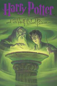 Stampa d'arte Harry Potter - Half-Blood Prince book cover, (26.7 x 40 cm)