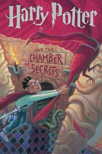 Stampa d'arte Harry Potter - Chamber of Secrets book cover