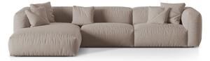 Divano angolare componibile beige (angolo sinistro) Martina - Micadoni Home