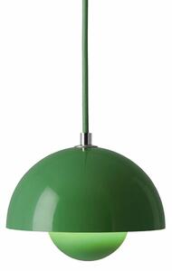 &Tradition &Tradizione lampada a sospensione Flowerpot VP10, Ø 16 cm, verde segnale