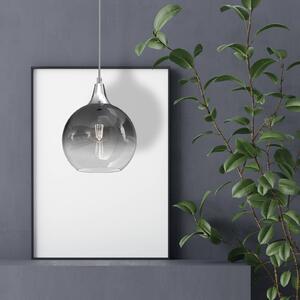 Eko-Light Monte lampada a sospensione vetro 1 luce argento