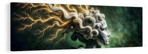 Quadro su tela – Energia della natura nel volto di una donna