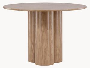 Tavolo rotondo effetto legno Olivia, Ø 110 cm