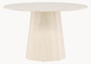 Tavolo rotondo effetto legno Lanzo, Ø 120 cm