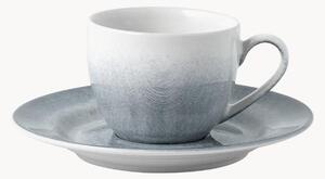 Set di 8 tazzine da caffè con piattino Catherine
