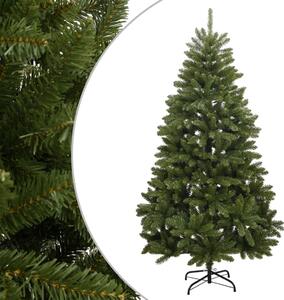 Albero di Natale Artificiale Incernierato con Base Verde 180 cm