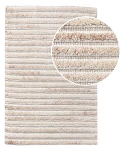 Tappeto in lana tessuto a mano color crema 60x90 cm Mango - House Nordic