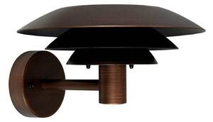 Dyberg Larsen Applique da esterno DL25, color rame DL25, Rame, Acciaio Inox, Design